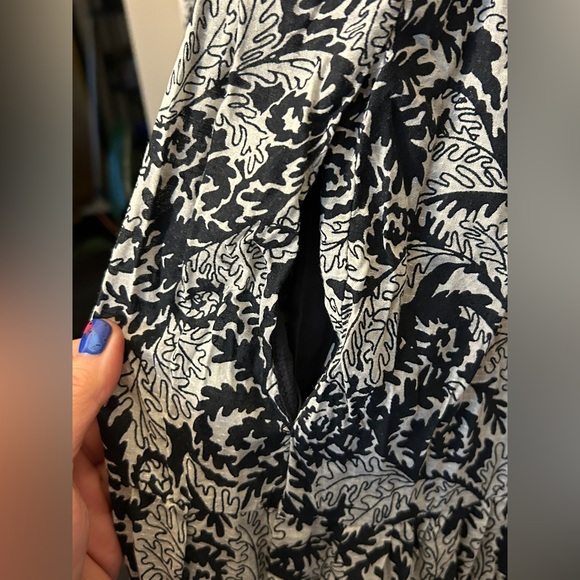 Marya Tiered Maxi Dress by Maeve for Anthropologie L Black Paisley - Picture 6 of 10